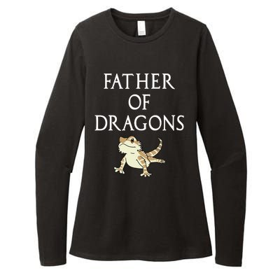 Funny Bearded  Dad Father Of Dragons Womens CVC Long Sleeve Shirt