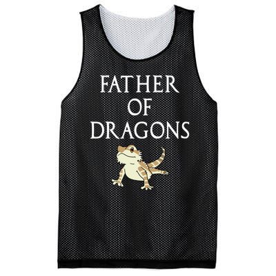 Funny Bearded  Dad Father Of Dragons Mesh Reversible Basketball Jersey Tank