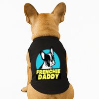 Frenchie Daddy  French Bulldog Dad Full Color Doggie Tank