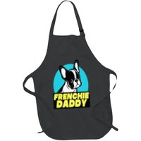 Frenchie Daddy  French Bulldog Dad Full Color Apron