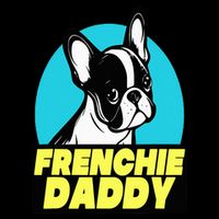 Frenchie Daddy  French Bulldog Dad Full Color Apron