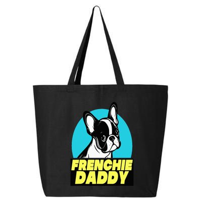 Frenchie Daddy  French Bulldog Dad Full Color 25L Jumbo Tote