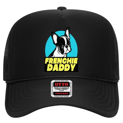 Frenchie Daddy  French Bulldog Dad Full Color Trucker Hat