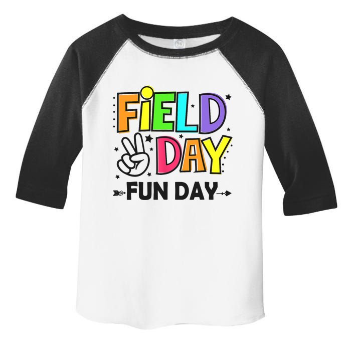 Field Day Fun Day Last Day Of School Teacher Student Toddler Fine Jersey T-Shirt