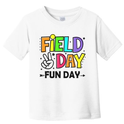 Field Day Fun Day Last Day Of School Teacher Student Toddler T-Shirt