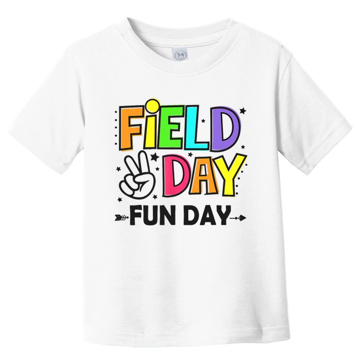 Field Day Fun Day Last Day Of School Teacher Student Toddler T-Shirt