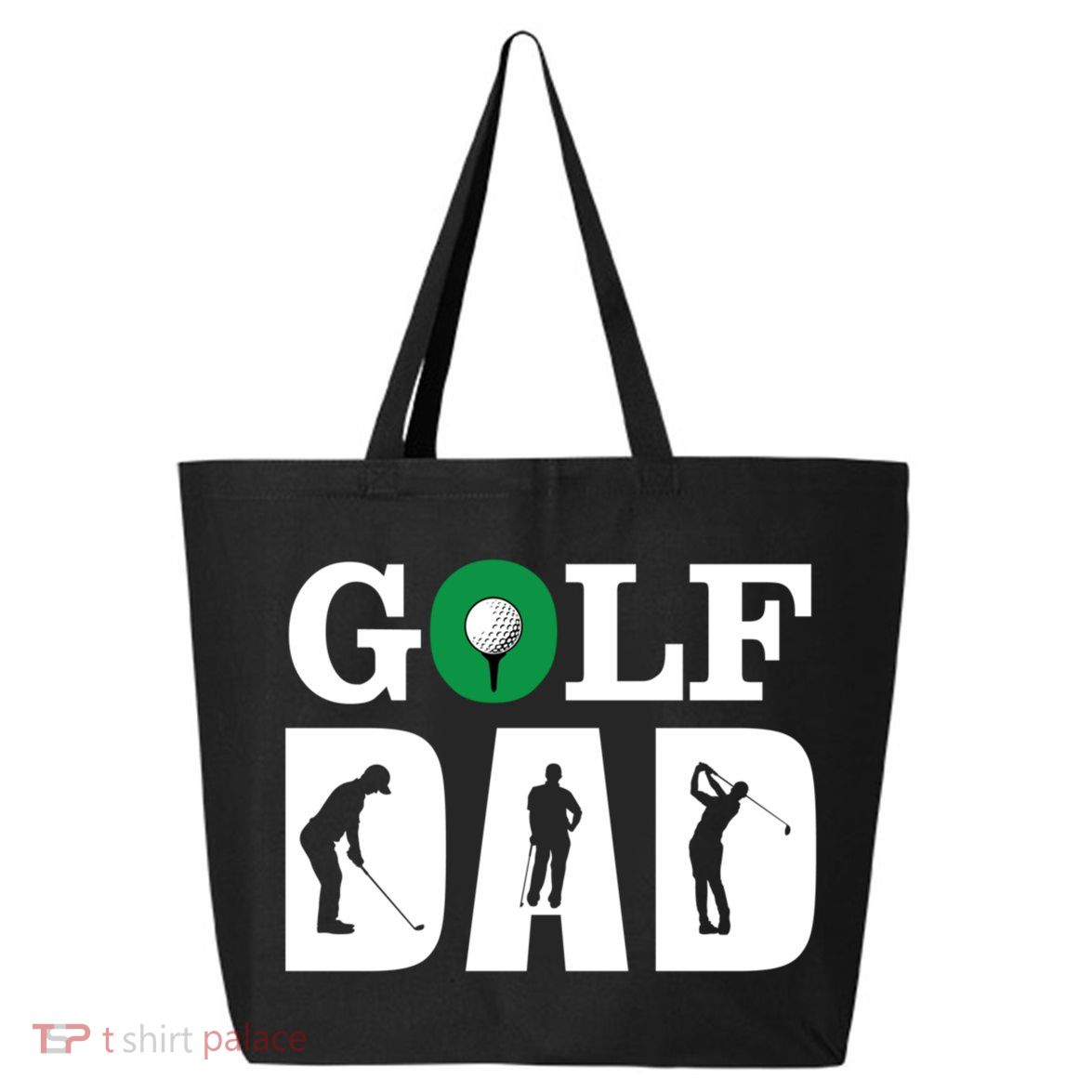 Father's Day Funny Golf Dad Golf Club Gift For Dad 25L Jumbo Tote