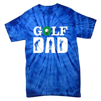 Father's Day Funny Golf Dad Golf Club Gift For Dad Tie-Dye T-Shirt