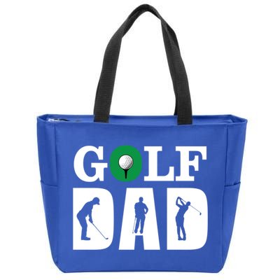 Father's Day Funny Golf Dad Golf Club Gift For Dad Zip Tote Bag