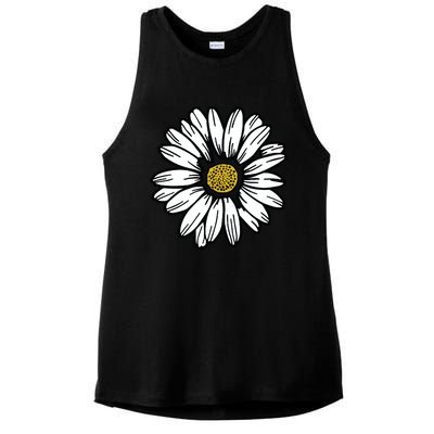 Flowers Daisy Ladies PosiCharge Tri-Blend Wicking Tank