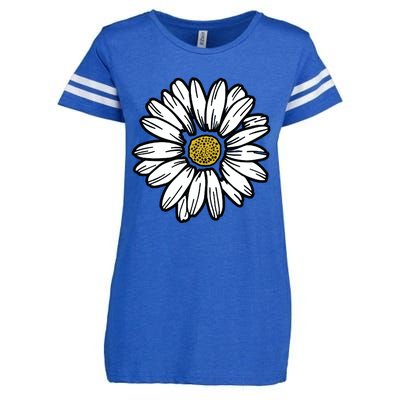 Flowers Daisy Enza Ladies Jersey Football T-Shirt