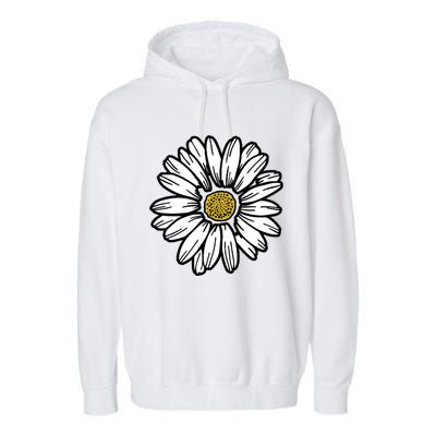 Flowers Daisy Garment-Dyed Fleece Hoodie