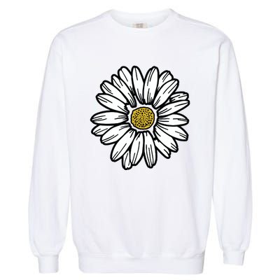 Flowers Daisy Garment-Dyed Sweatshirt