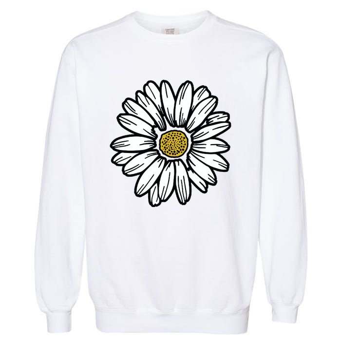 Flowers Daisy Garment-Dyed Sweatshirt