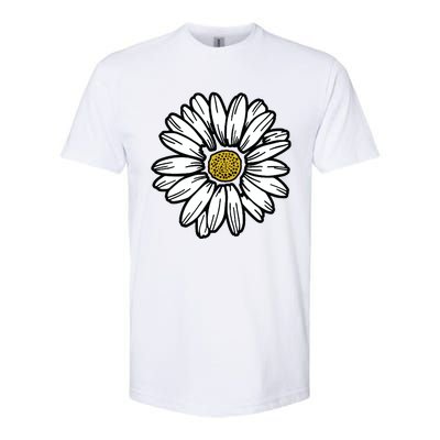 Flowers Daisy Softstyle CVC T-Shirt