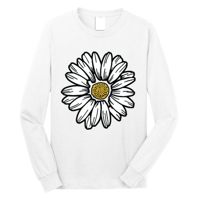 Flowers Daisy Long Sleeve Shirt