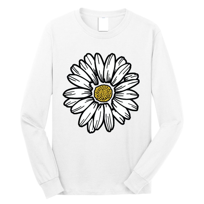 Flowers Daisy Long Sleeve Shirt