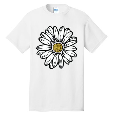 Flowers Daisy Tall T-Shirt