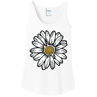 Flowers Daisy Ladies Essential Tank