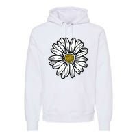 Flowers Daisy Premium Hoodie