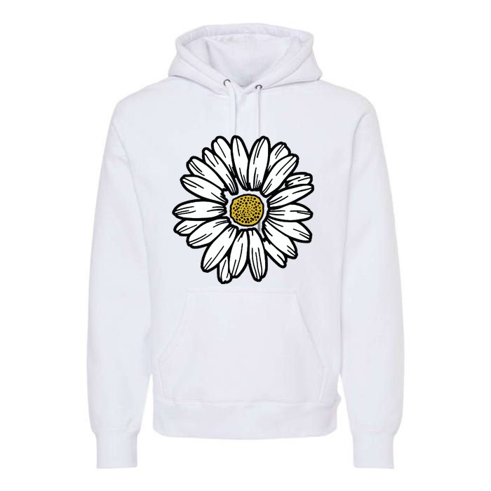 Flowers Daisy Premium Hoodie