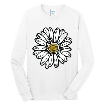 Flowers Daisy Tall Long Sleeve T-Shirt