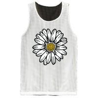 Flowers Daisy Mesh Reversible Basketball Jersey Tank