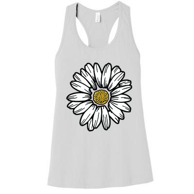 Flowers Daisy Women's Racerback Tank