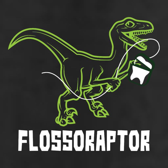 Flossoraptor Dinosaur Funny Pediatric Dentist Hat