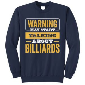 Father's Day Funny Billiards, Talking About Billiards Sport Gift For Dad Sweatshirt