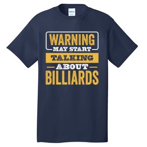 Father's Day Funny Billiards, Talking About Billiards Sport Gift For Dad Tall T-Shirt