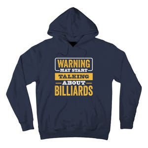 Father's Day Funny Billiards, Talking About Billiards Sport Gift For Dad Tall Hoodie