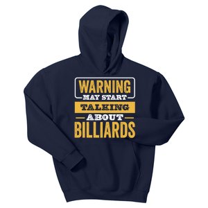 Father's Day Funny Billiards, Talking About Billiards Sport Gift For Dad Kids Hoodie