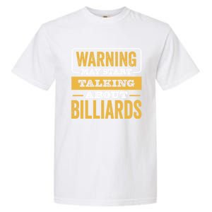 Father's Day Funny Billiards, Talking About Billiards Sport Gift For Dad Garment-Dyed Heavyweight T-Shirt