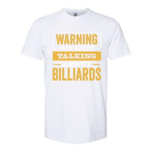 Father's Day Funny Billiards, Talking About Billiards Sport Gift For Dad Softstyle CVC T-Shirt