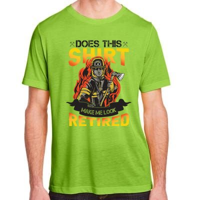 Fire Departt Firefighter Gift Adult ChromaSoft Performance T-Shirt