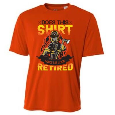 Fire Departt Firefighter Gift Cooling Performance Crew T-Shirt