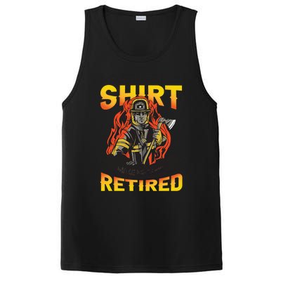 Fire Departt Firefighter Gift PosiCharge Competitor Tank