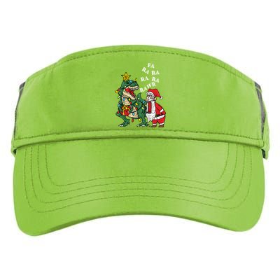 Funny Dinosaur Fa Ra Ra Rawr Rawr Christmas Funny Trex Xmas Gift Adult Drive Performance Visor