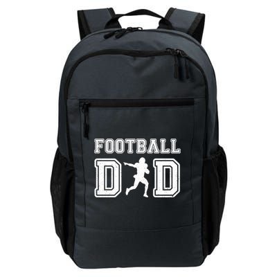 Football Dad FatherS Day Vintage Football Daddy Papa Father Meaningful Gift Daily Commute Backpack