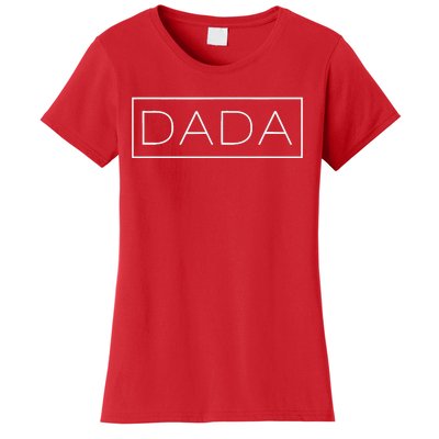 FatherS Day For New Dad Him Papa Grandpa 2024 Funny Dada Women's T-Shirt