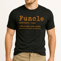 FUNCLE Definition Funny Joke Gift For Uncle Cooling Performance Crew T-Shirt