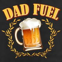 Funny Dad Fuel Beer Lover 7 Panel Mesh Trucker Snapback Hat
