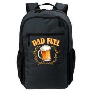 Funny Dad Fuel Beer Lover Daily Commute Backpack