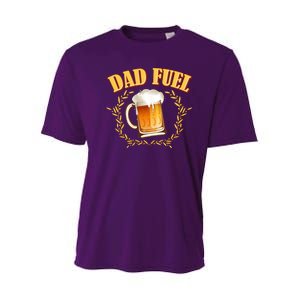 Funny Dad Fuel Beer Lover Youth Performance Sprint T-Shirt