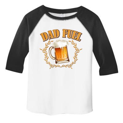 Funny Dad Fuel Beer Lover Toddler Fine Jersey T-Shirt