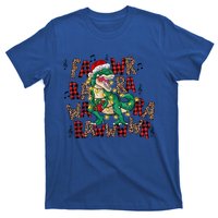 Funny Dinosaur Fa Ra Ra Rawr Rawr Christmas Trex Xmas Gift T-Shirt