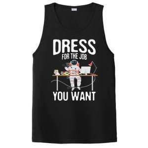 funny Dress For The Job You Want Astronaut place PosiCharge Competitor Tank