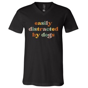 Funny Dog V-Neck T-Shirt