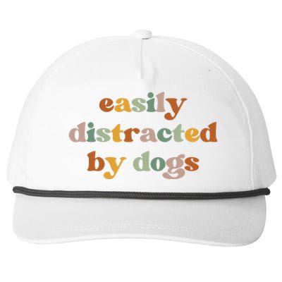 Funny Dog Snapback Five-Panel Rope Hat